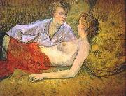 Henri De Toulouse-Lautrec, The Two Girlfriends